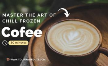 How to make a chill frozen cofee